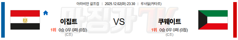 2025-12-02 걸프컵 이집트 쿠웨이트 해외축구분석 무료중계 스포츠분석 관련 이미지