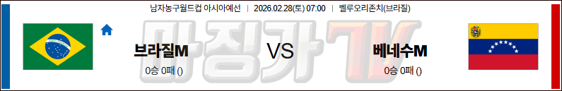 2026-02-28 농구월드컵 예선 브라질 베네수엘라 국내외경기분석 무료중계 스포츠분석 관련 이미지