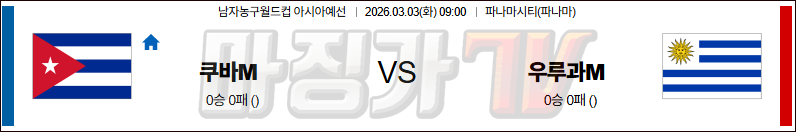 2026-03-03 농구월드컵 예선 쿠바 우루과이 국내외경기분석 무료중계 스포츠분석 관련 이미지